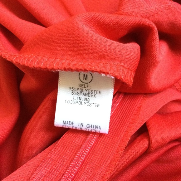 Fashion Nova Red Jumpsuit Sleeveless Size M - Picture 7 of 7